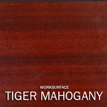 Load image into Gallery viewer, Tiger Mahogany Jr Executive L-Shaped Desk

