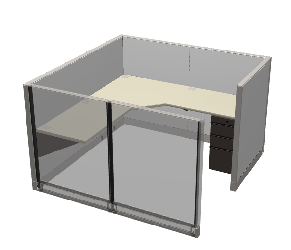 Remanufactured Knoll Morrison Cubicles